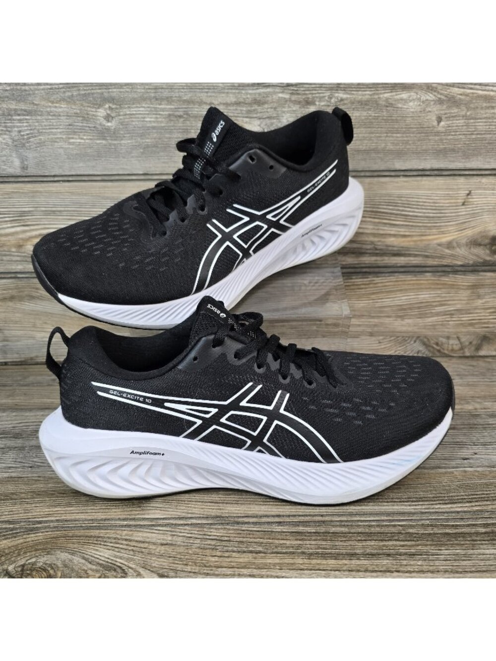 Asics Gel Excite 10 Black Running Athletic Shoes Sneakers  Women's Size 9.5